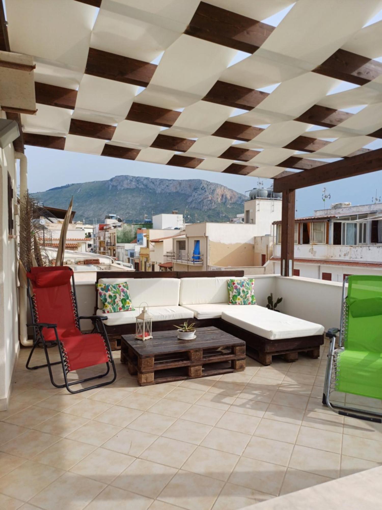 Terra Sinus Holiday House Terrasini Exterior photo